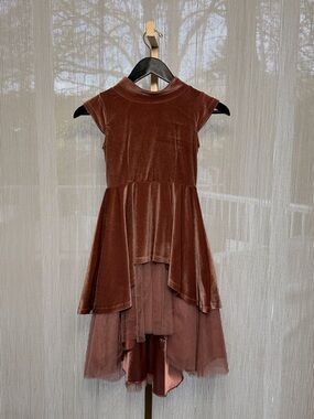 Mia Joy Babette Dress in Mauve | Girls Size 8